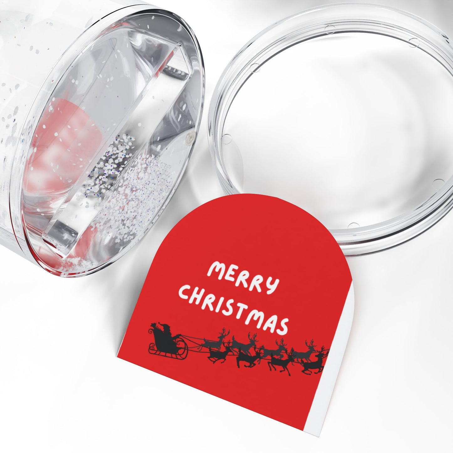 Merry Christmas Snow Globe