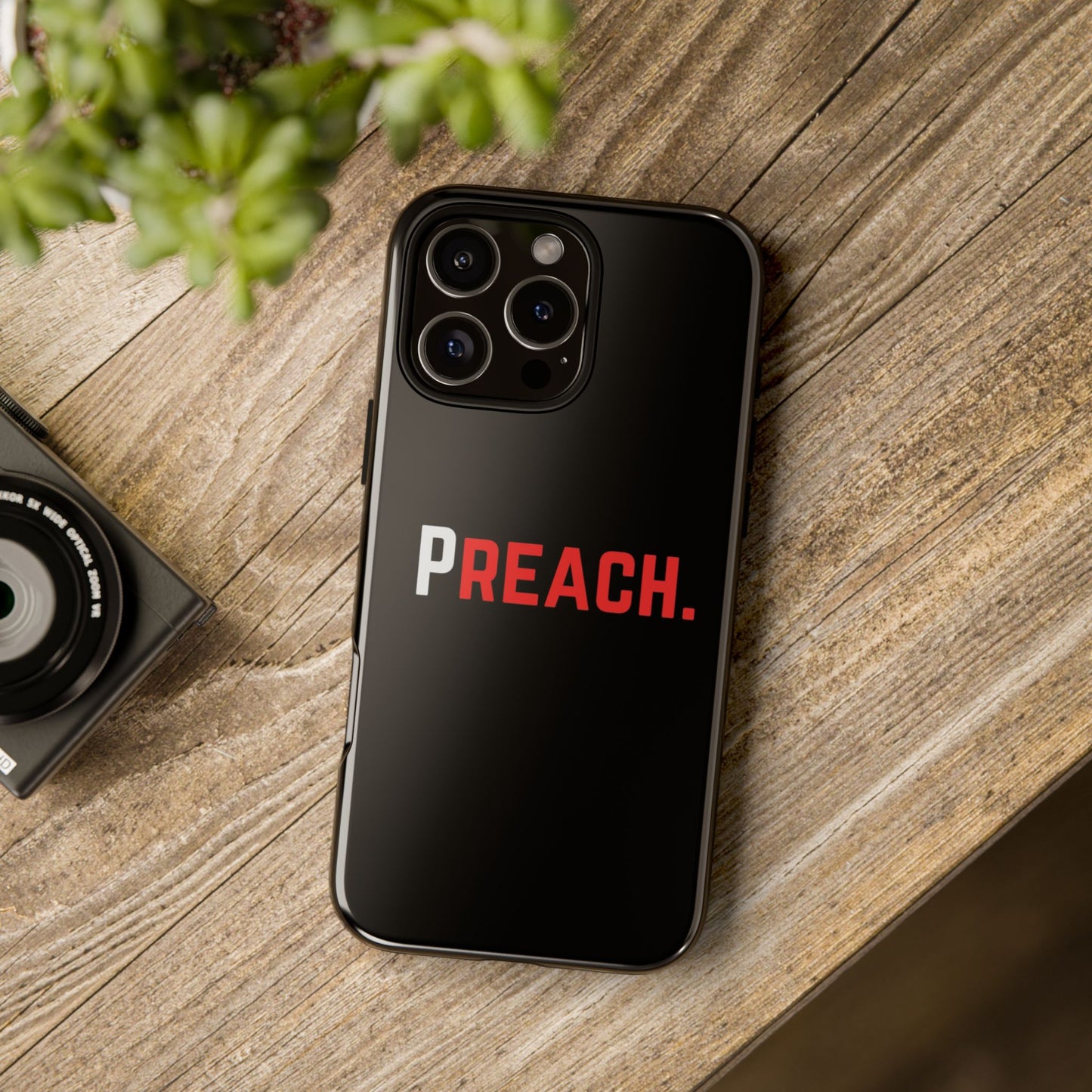 PREACH. Tough Phone Case