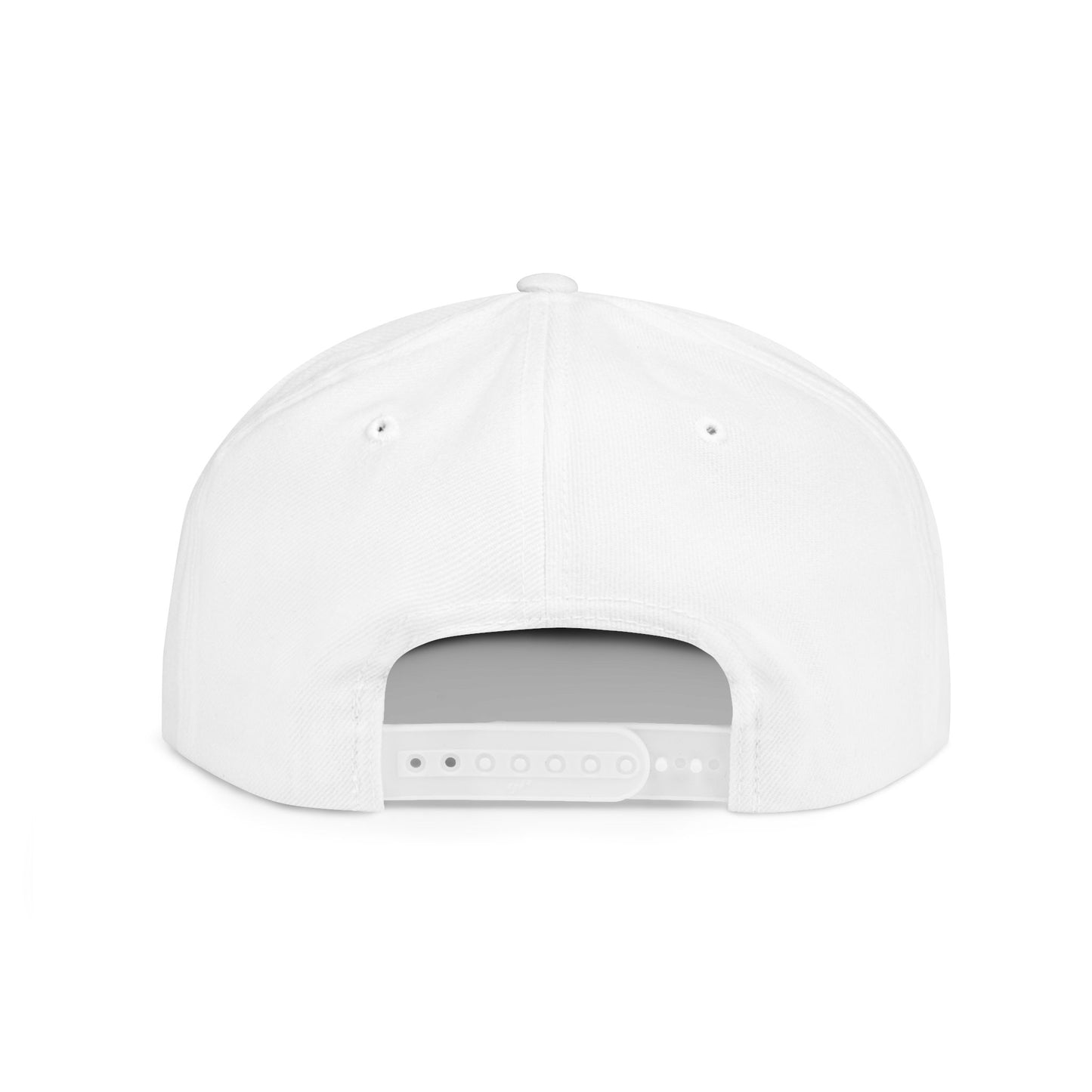 Hustle Flat Bill Snapback Hat