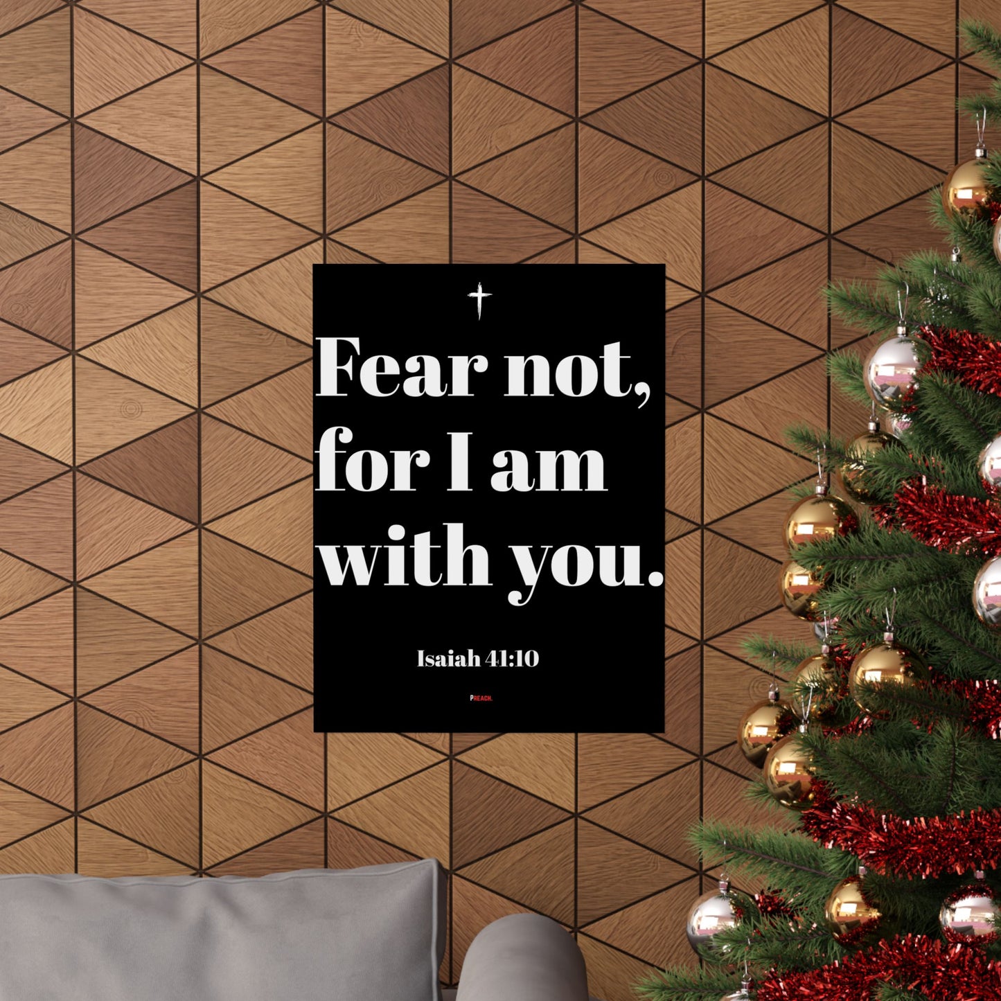 Isaiah 41:10 Wall Art Poster