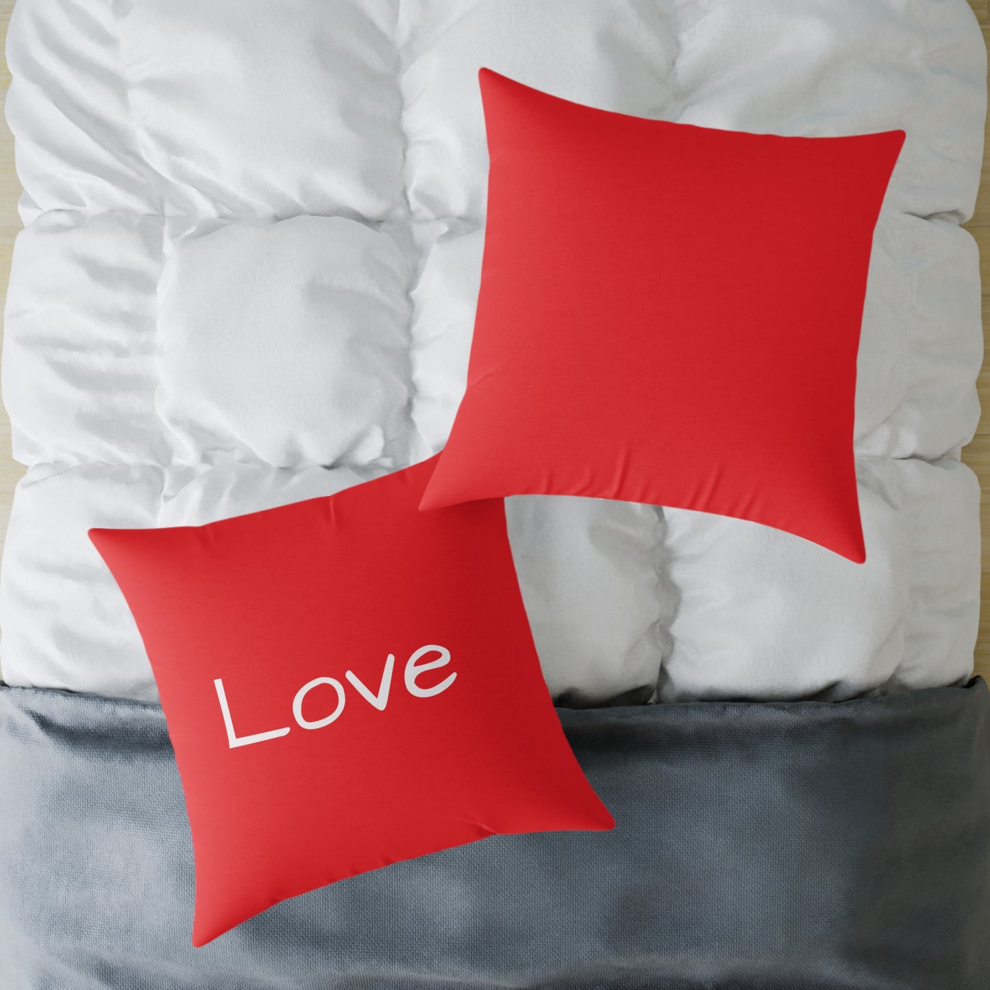 Love Red Throw Pillow