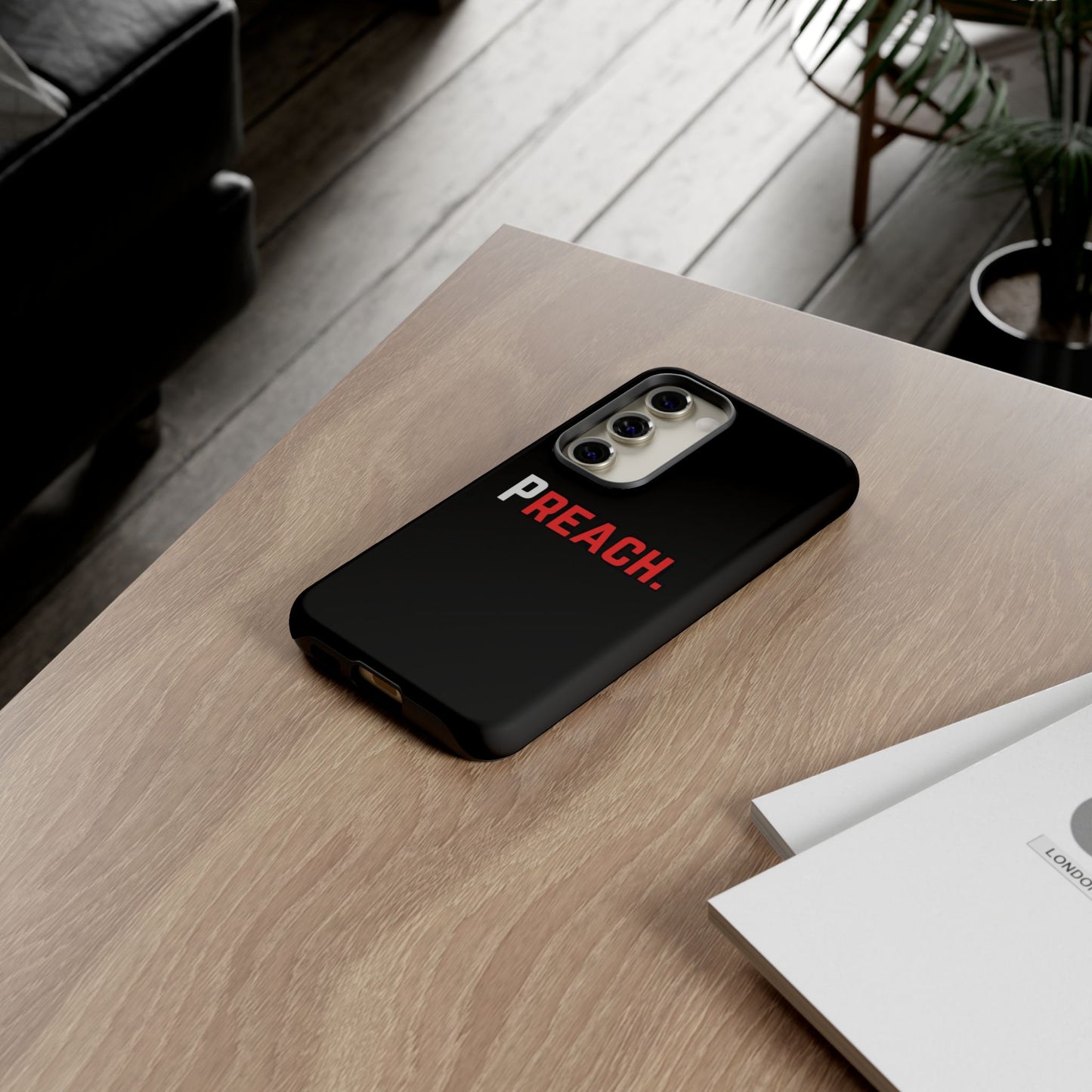 PREACH. Tough Phone Case