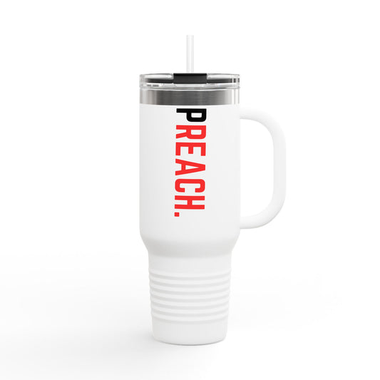 Preach Insulated Travel Mug 40oz Tumbler