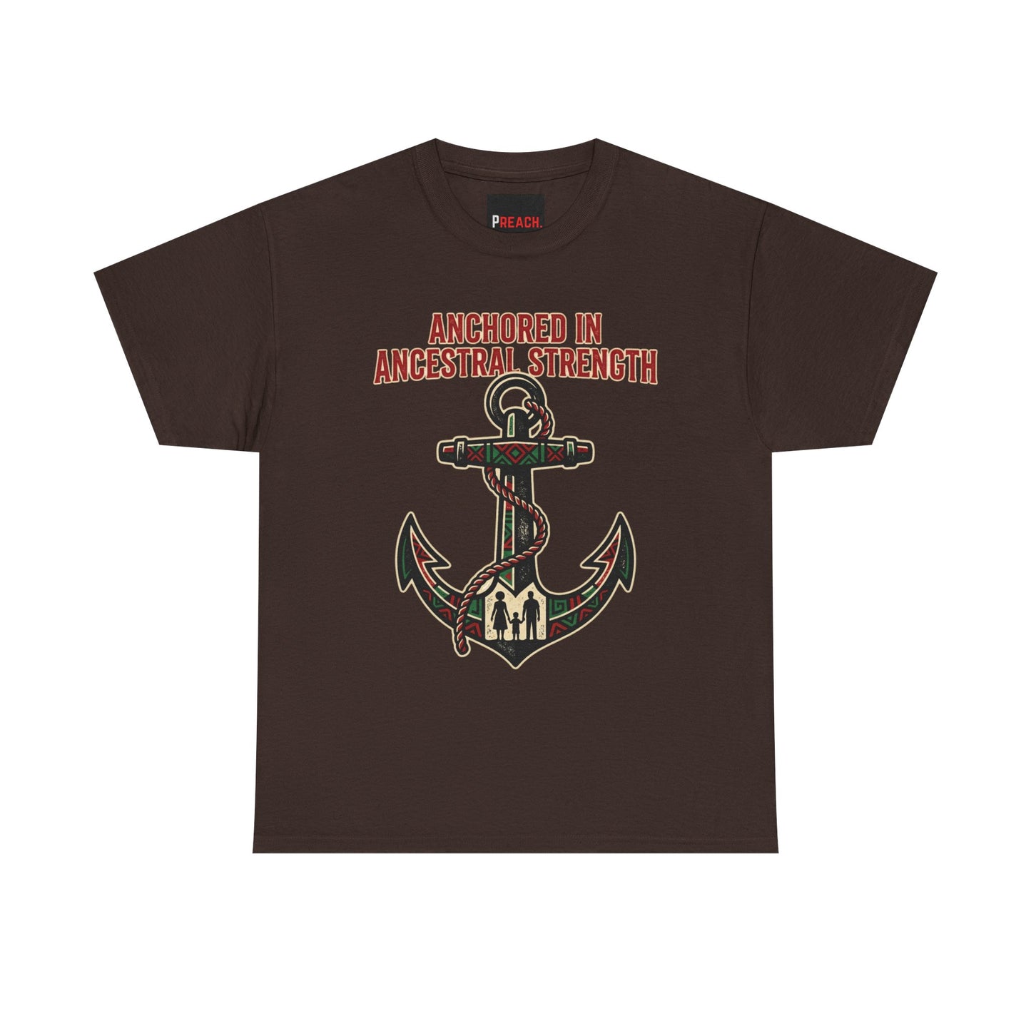 "Anchored in Ancestral Strength" Juneteenth Tee Shirt