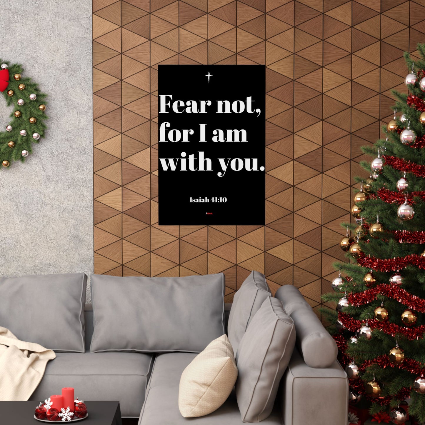 Isaiah 41:10 Wall Art Poster