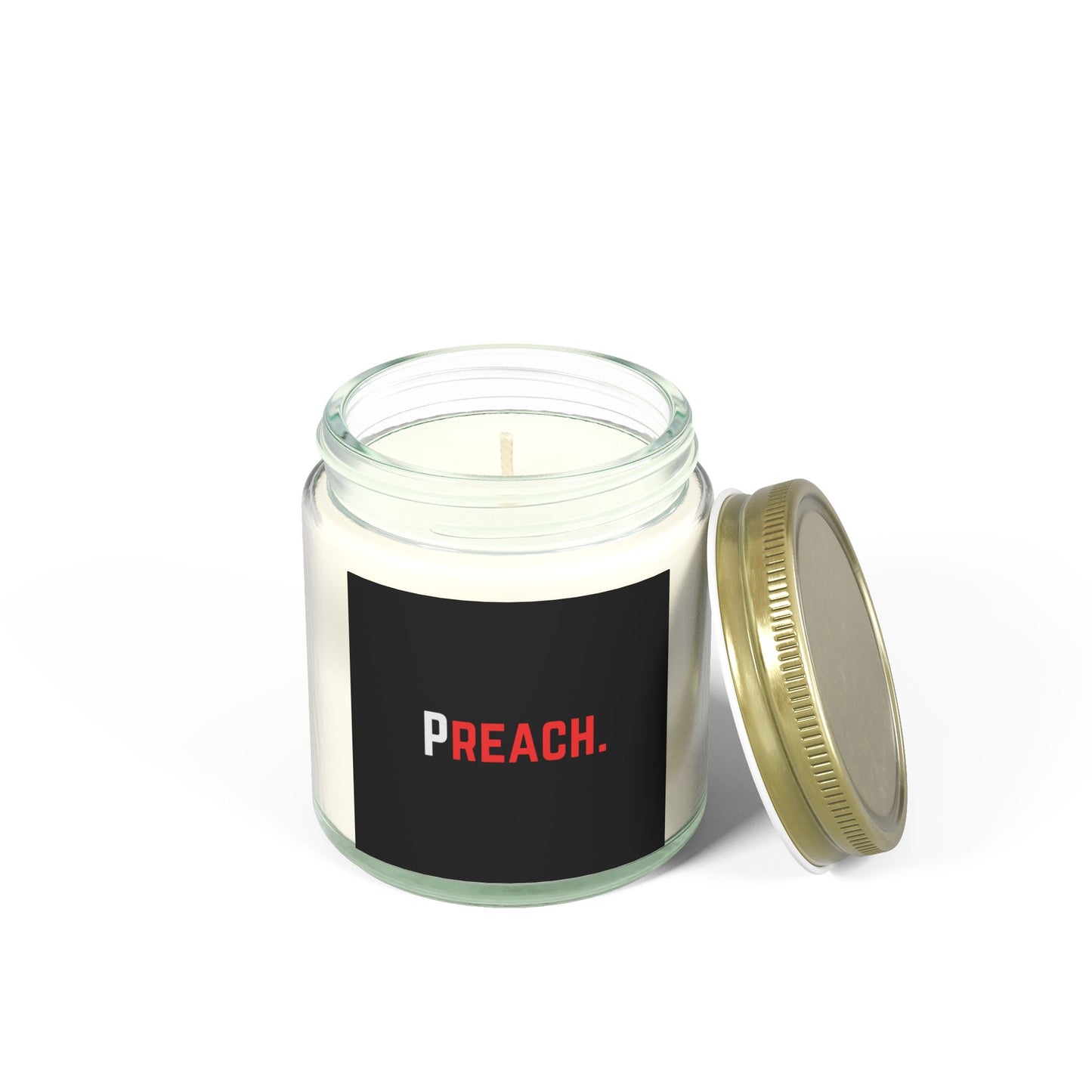 PREACH. Scented Candles, Coconut Apricot Wax (4oz, 9oz)