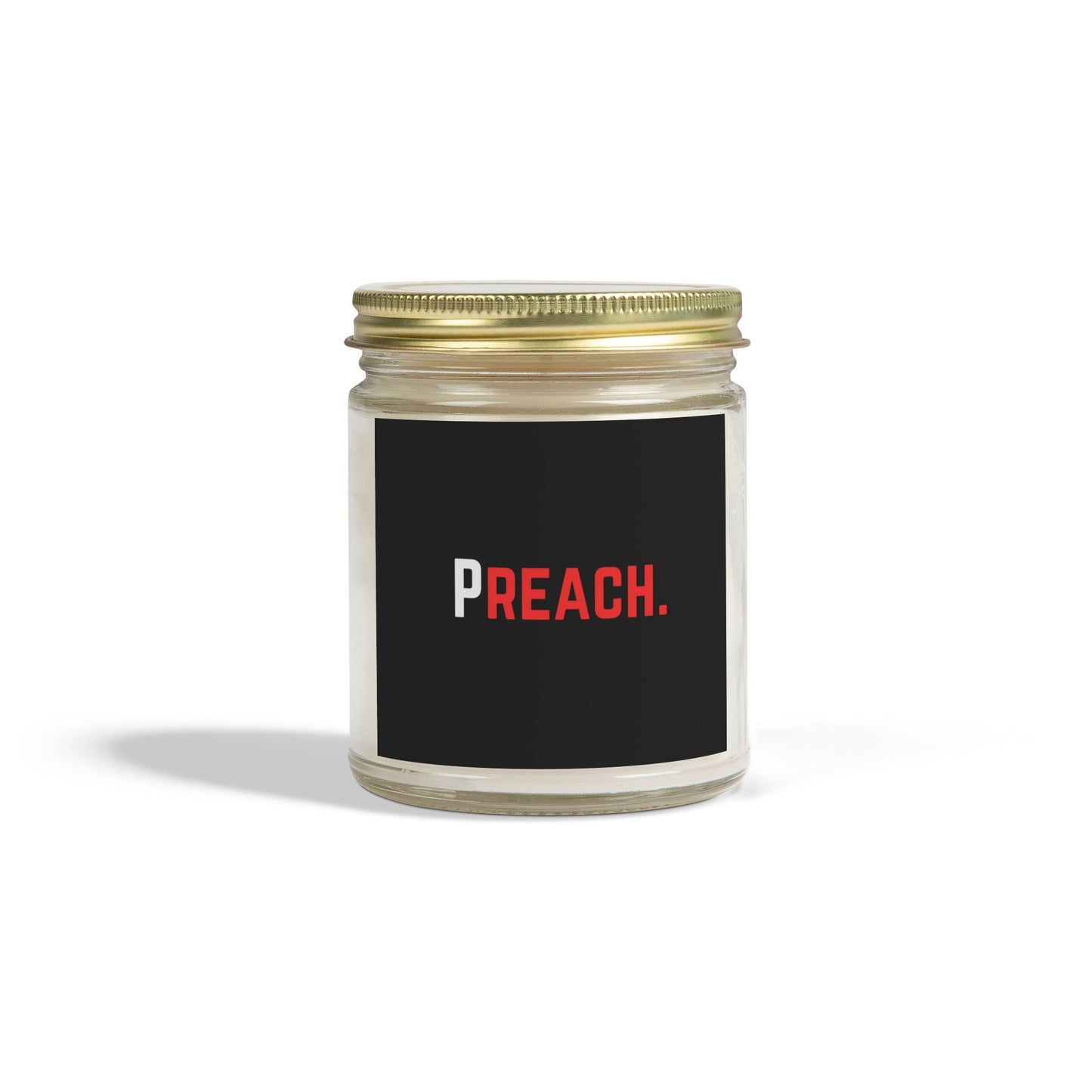 PREACH. Scented Candles, Coconut Apricot Wax (4oz, 9oz)