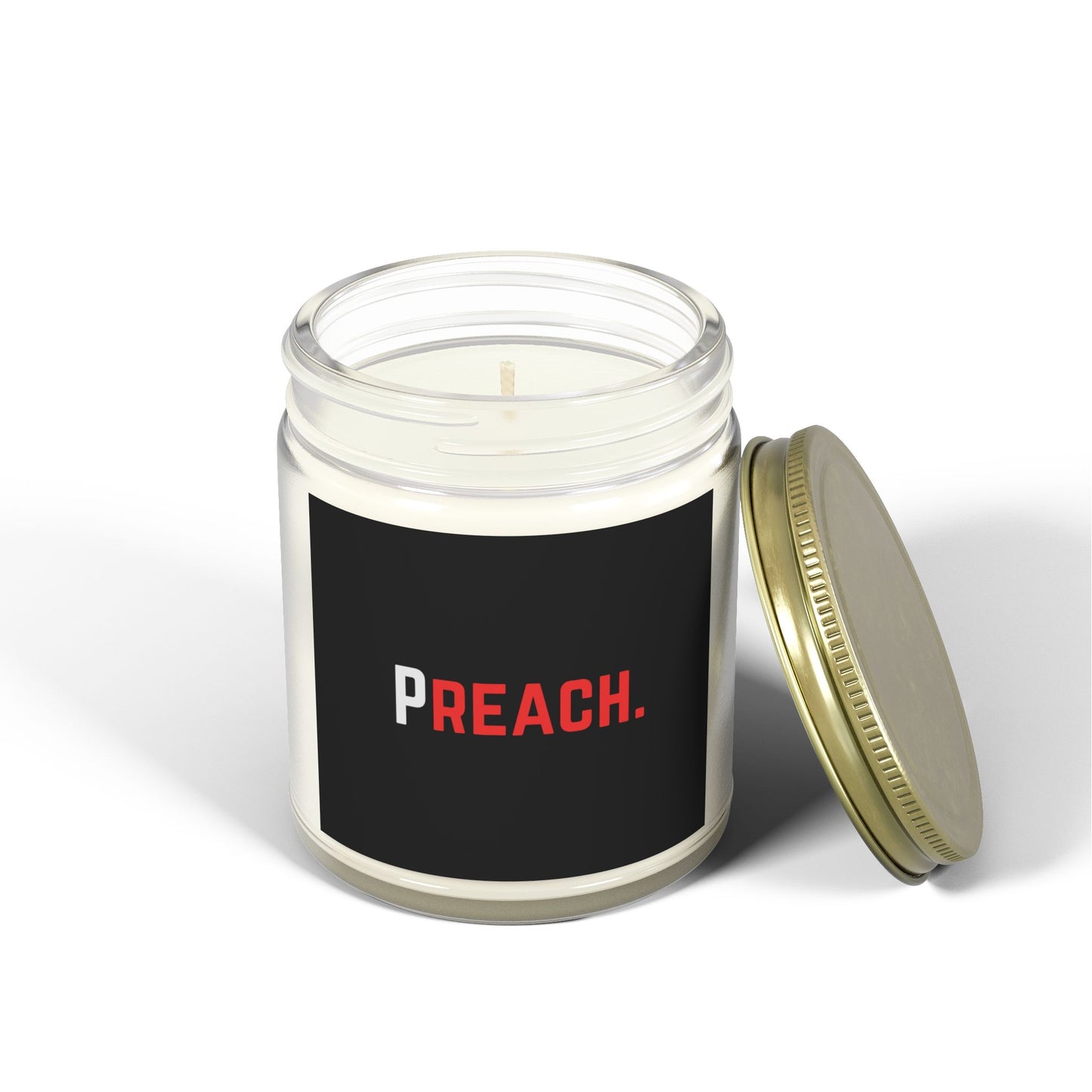PREACH. Scented Candles, Coconut Apricot Wax (4oz, 9oz)