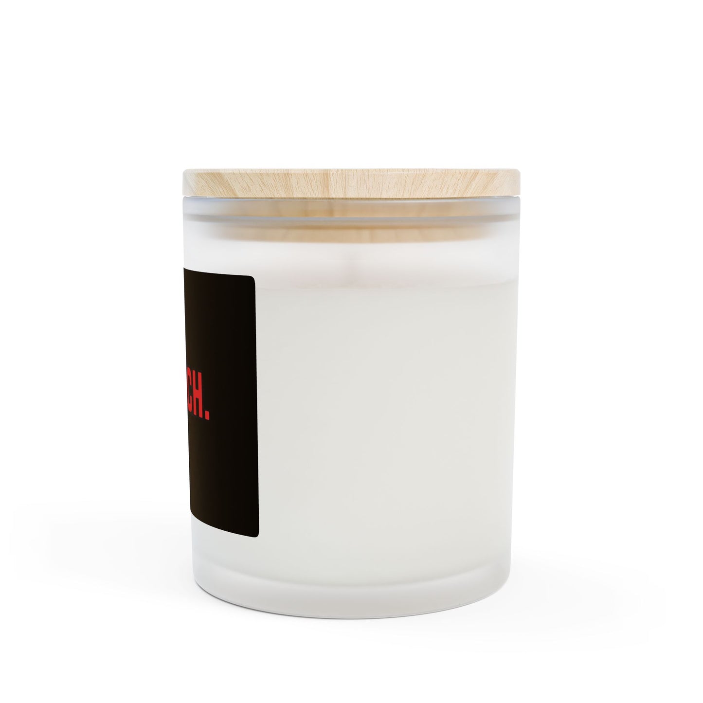 PREACH. Frosted Glass Candle