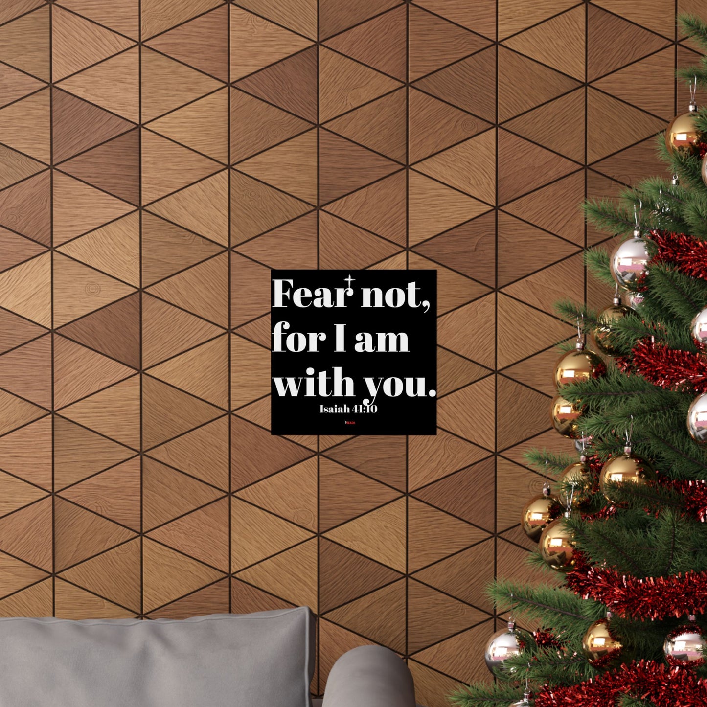 Isaiah 41:10 Wall Art Poster