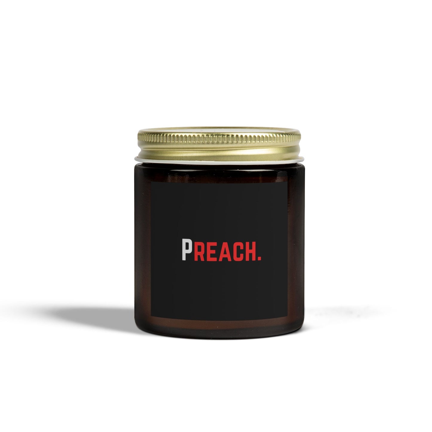 PREACH. Scented Candles, Coconut Apricot Wax (4oz, 9oz)