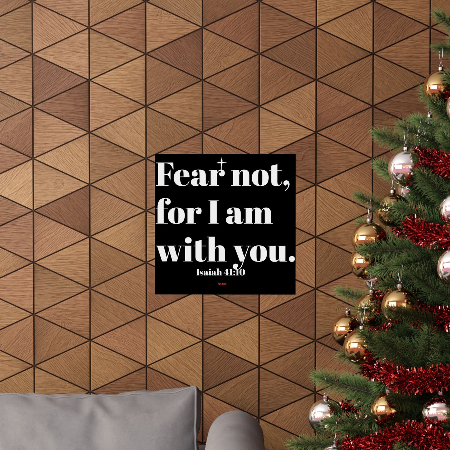 Isaiah 41:10 Wall Art Poster