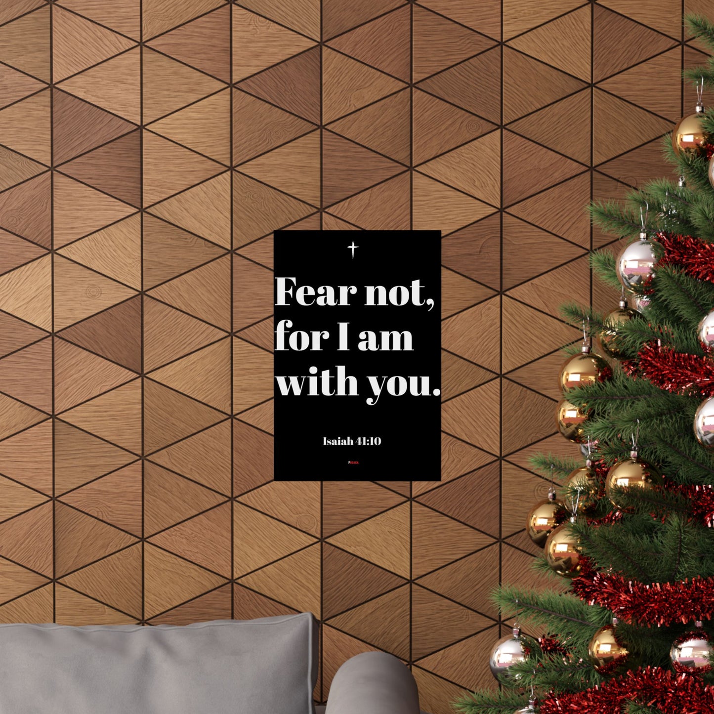 Isaiah 41:10 Wall Art Poster