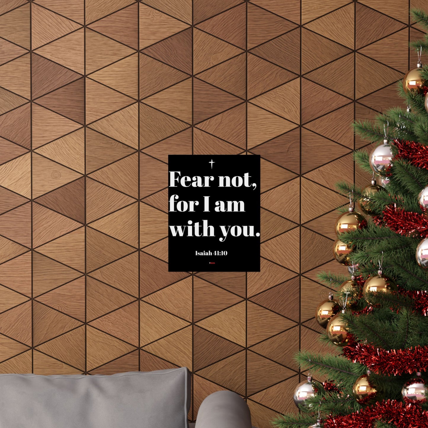 Isaiah 41:10 Wall Art Poster