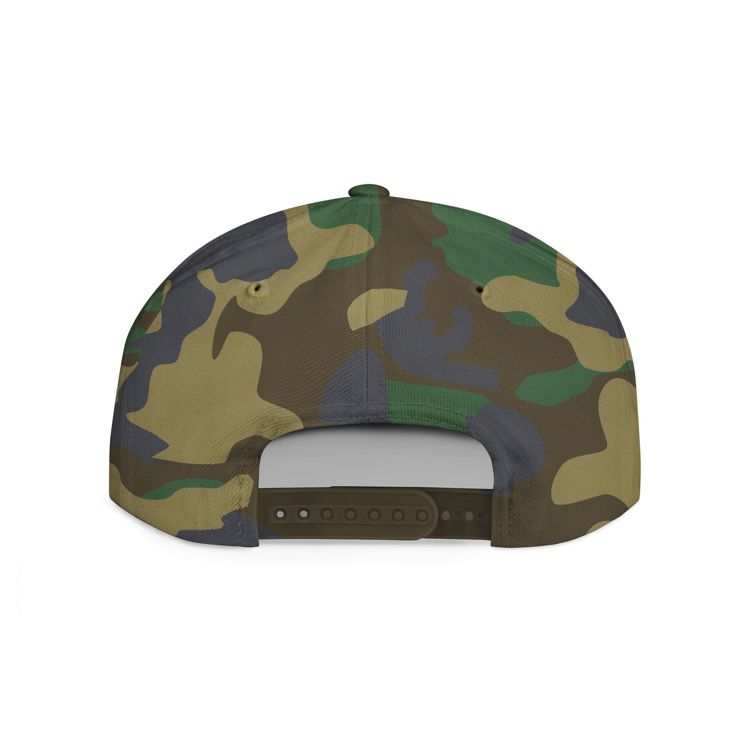 Hustle Flat Bill Snapback Hat