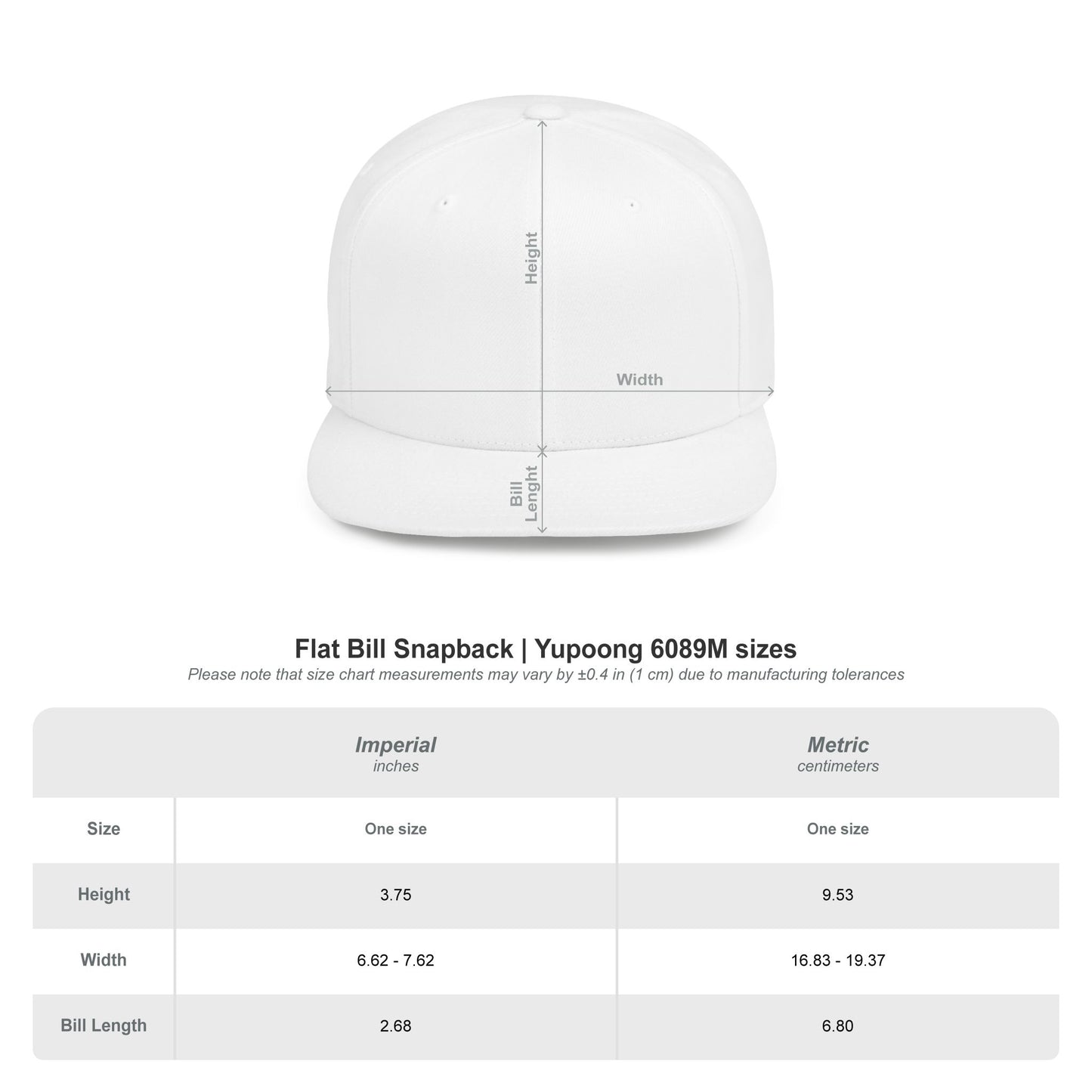 Hustle Flat Bill Snapback Hat