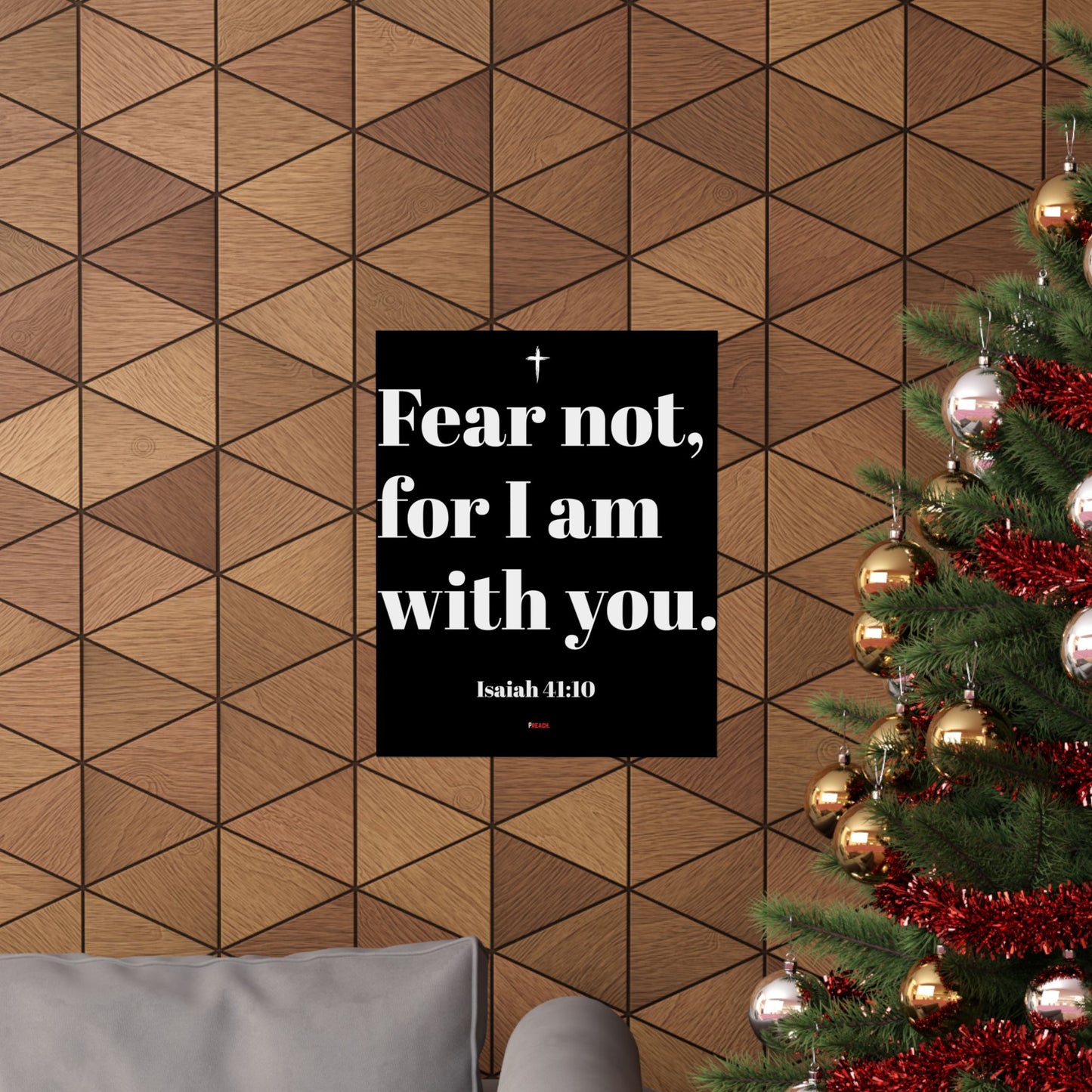 Isaiah 41:10 Wall Art Poster