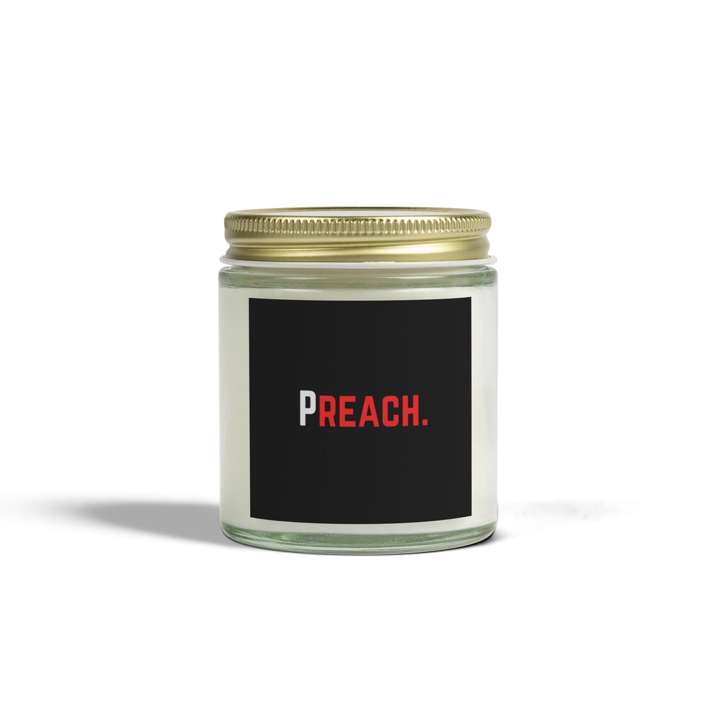 PREACH. Scented Candles, Coconut Apricot Wax (4oz, 9oz)