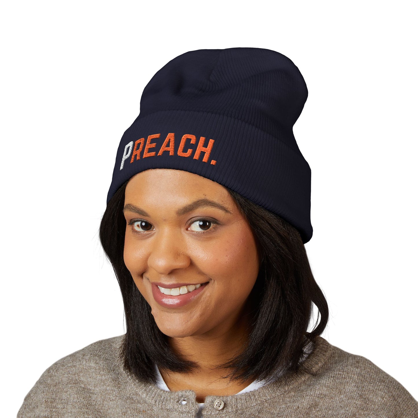 PREACH. Stylish Embroidered Beanie