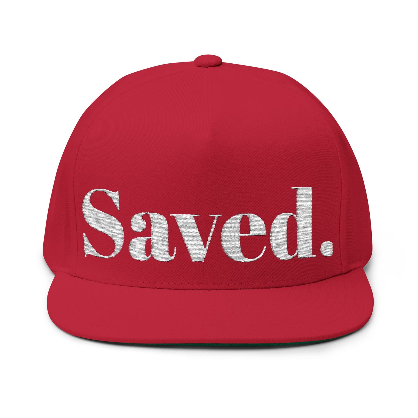 Saved. Flat Bill Cap