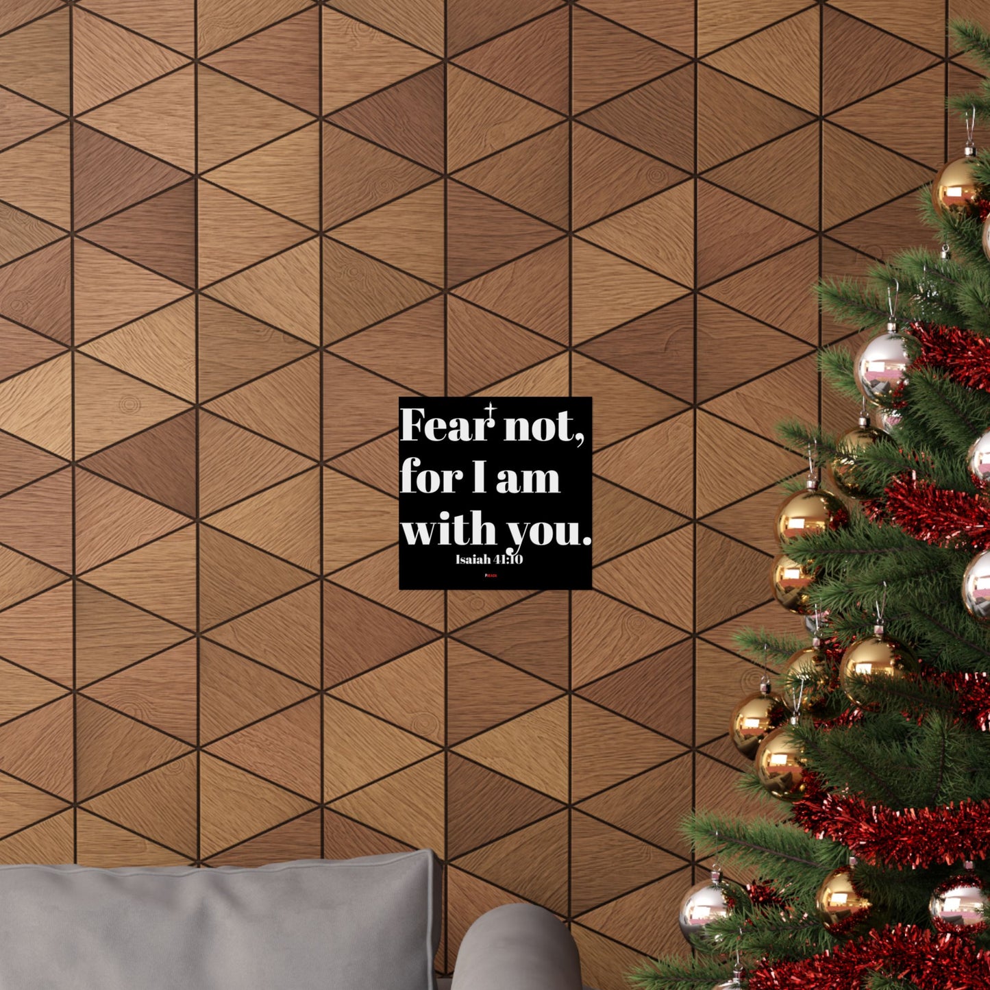 Isaiah 41:10 Wall Art Poster