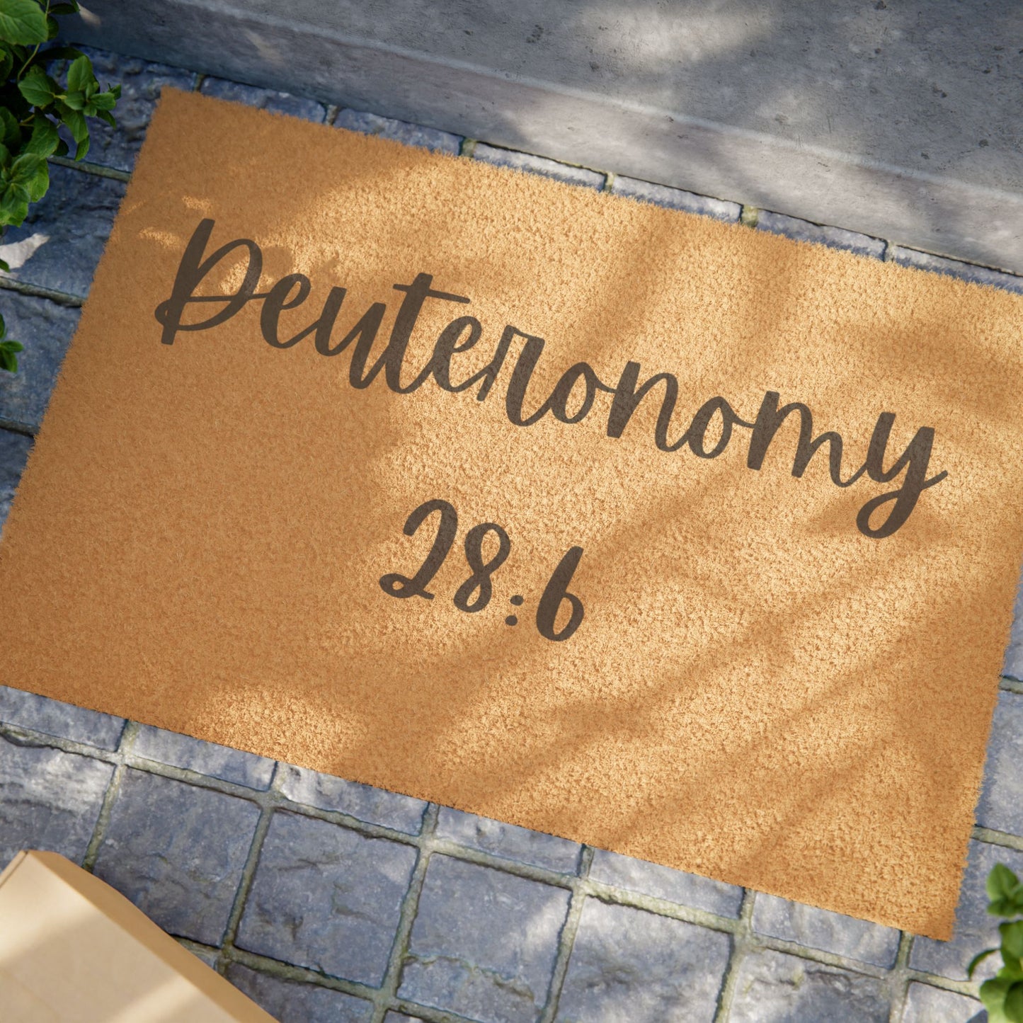 Deuteronomy 28:6 Doormat