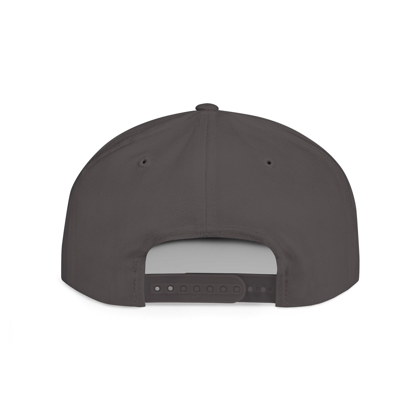 Hustle Flat Bill Snapback Hat