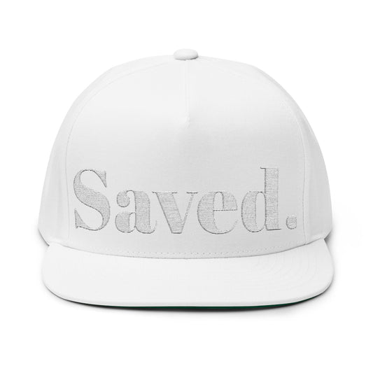 Saved. Flat Bill Cap