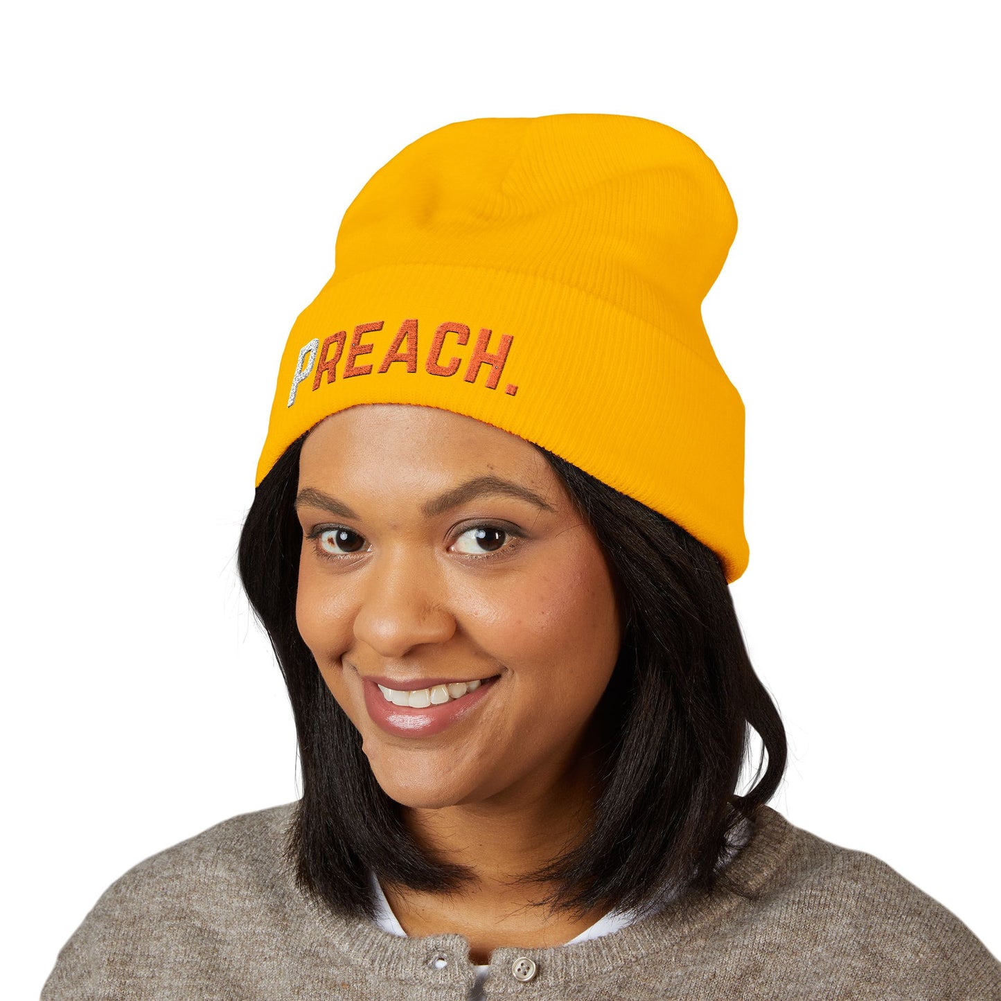 PREACH. Stylish Embroidered Beanie
