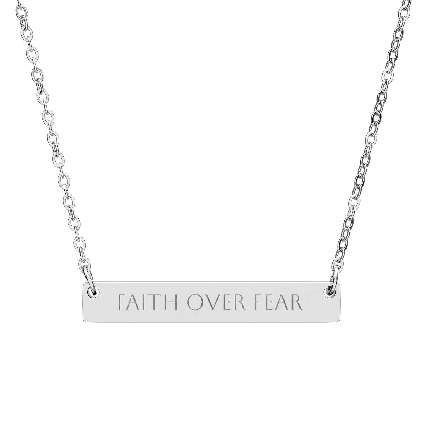 Faith Over Fear Necklace