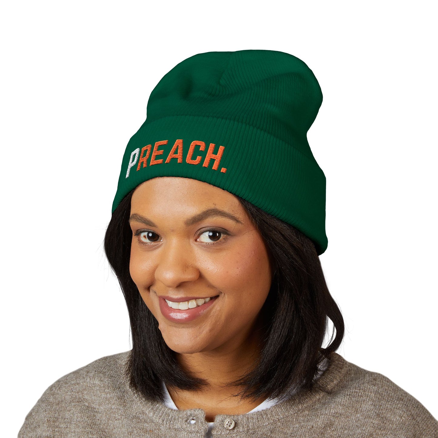 PREACH. Stylish Embroidered Beanie