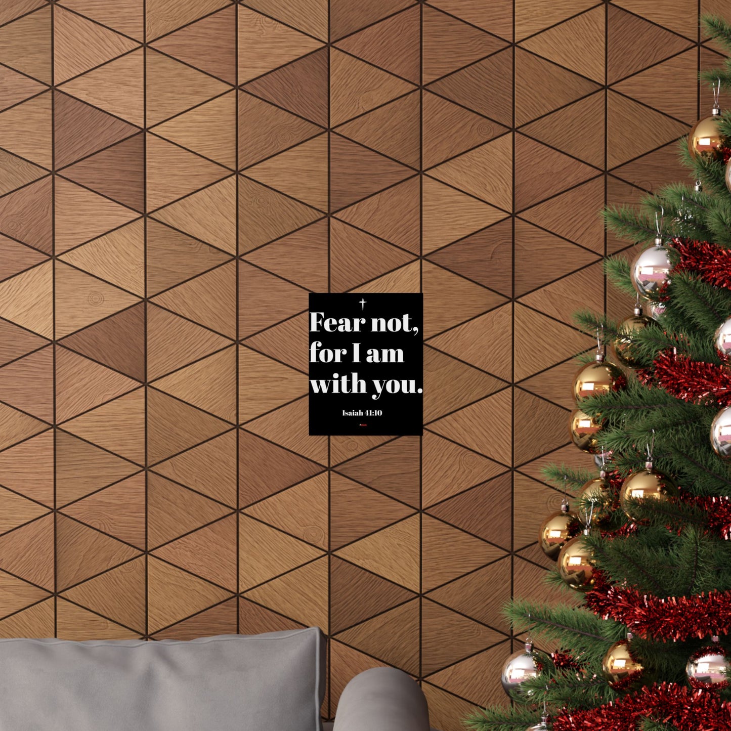 Isaiah 41:10 Wall Art Poster