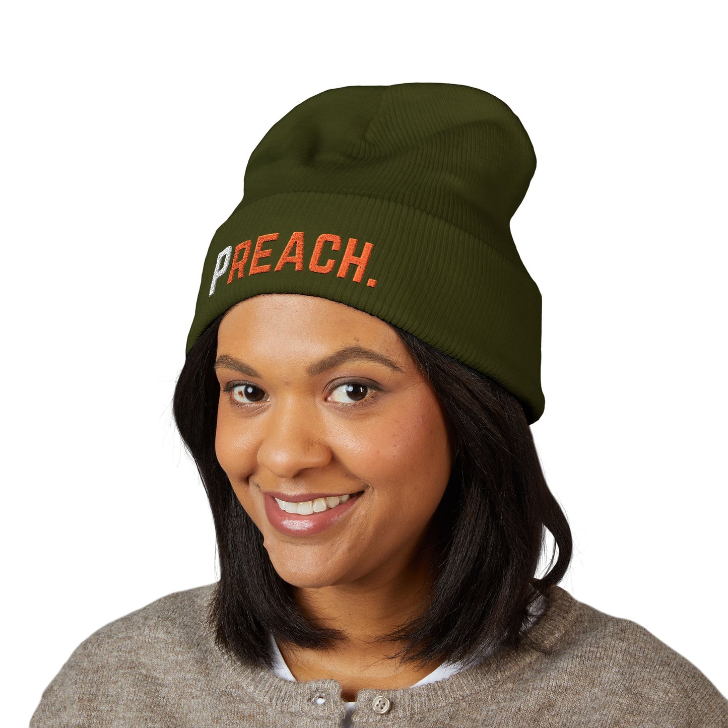 PREACH. Stylish Embroidered Beanie