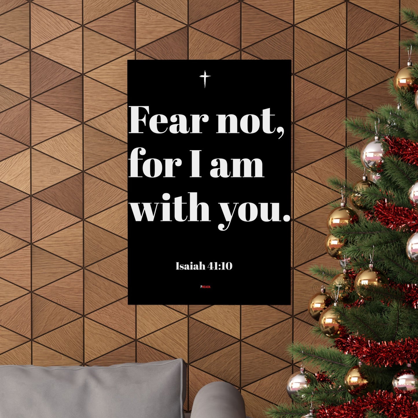 Isaiah 41:10 Wall Art Poster