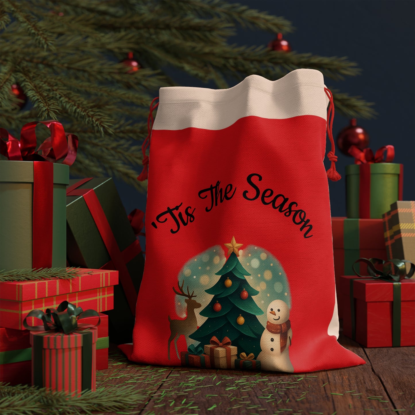 'Tis the Season Christmas Gift Bag