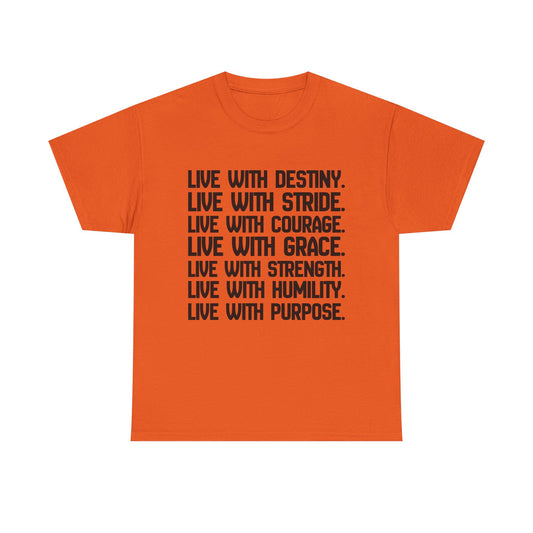 Live With T-Shirt