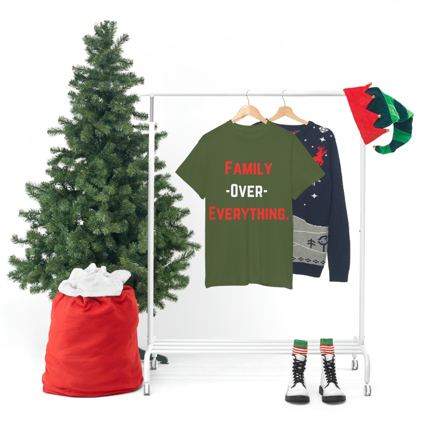Family Over Everything. T- Shirt