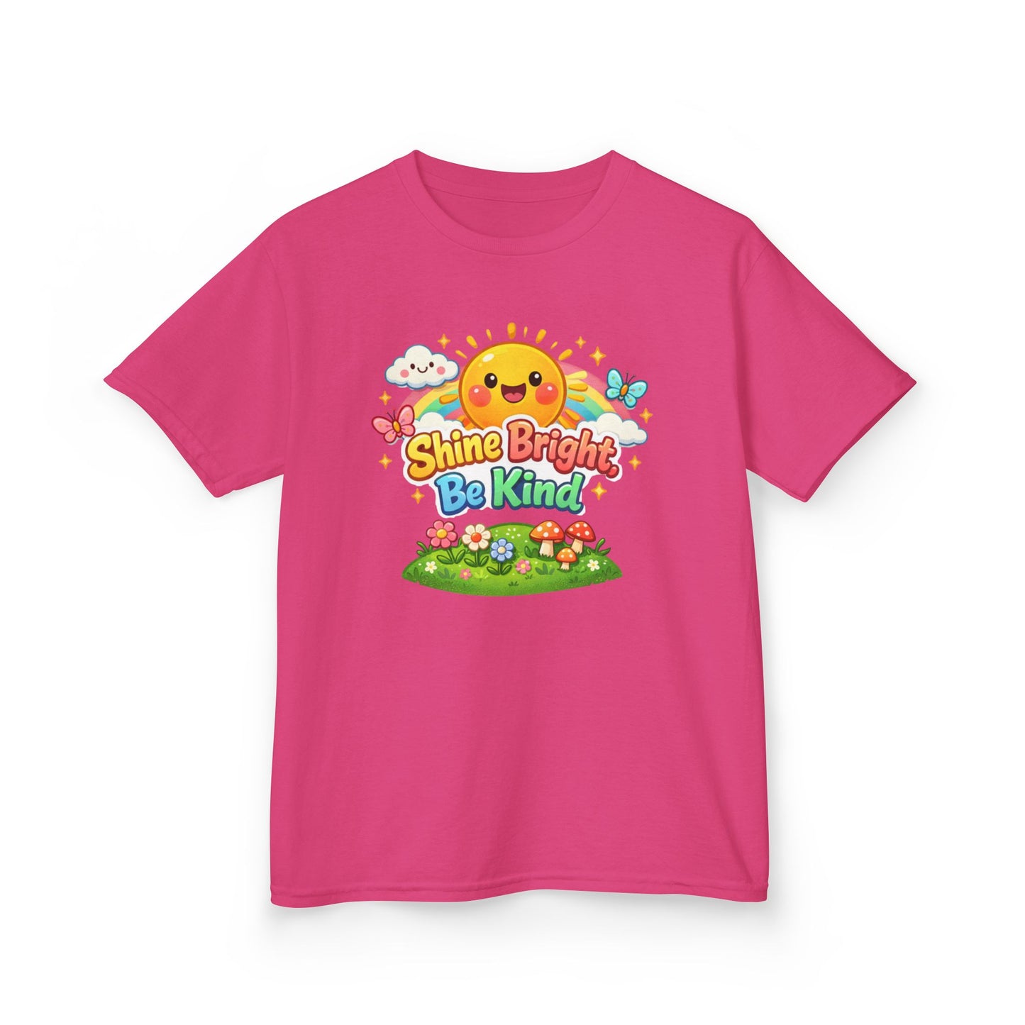 Shine Bright Be Kind Kids Tee Shirt