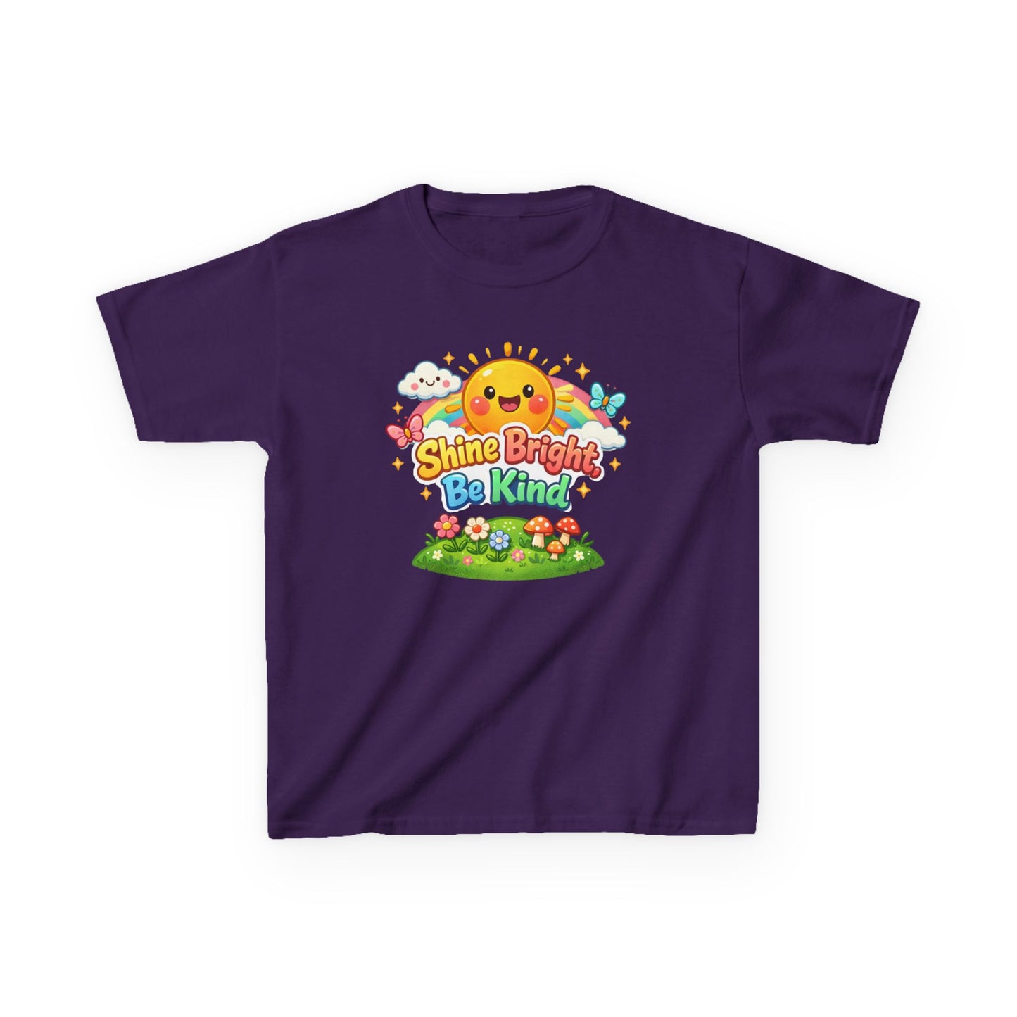 Shine Bright Be Kind Kids Tee Shirt