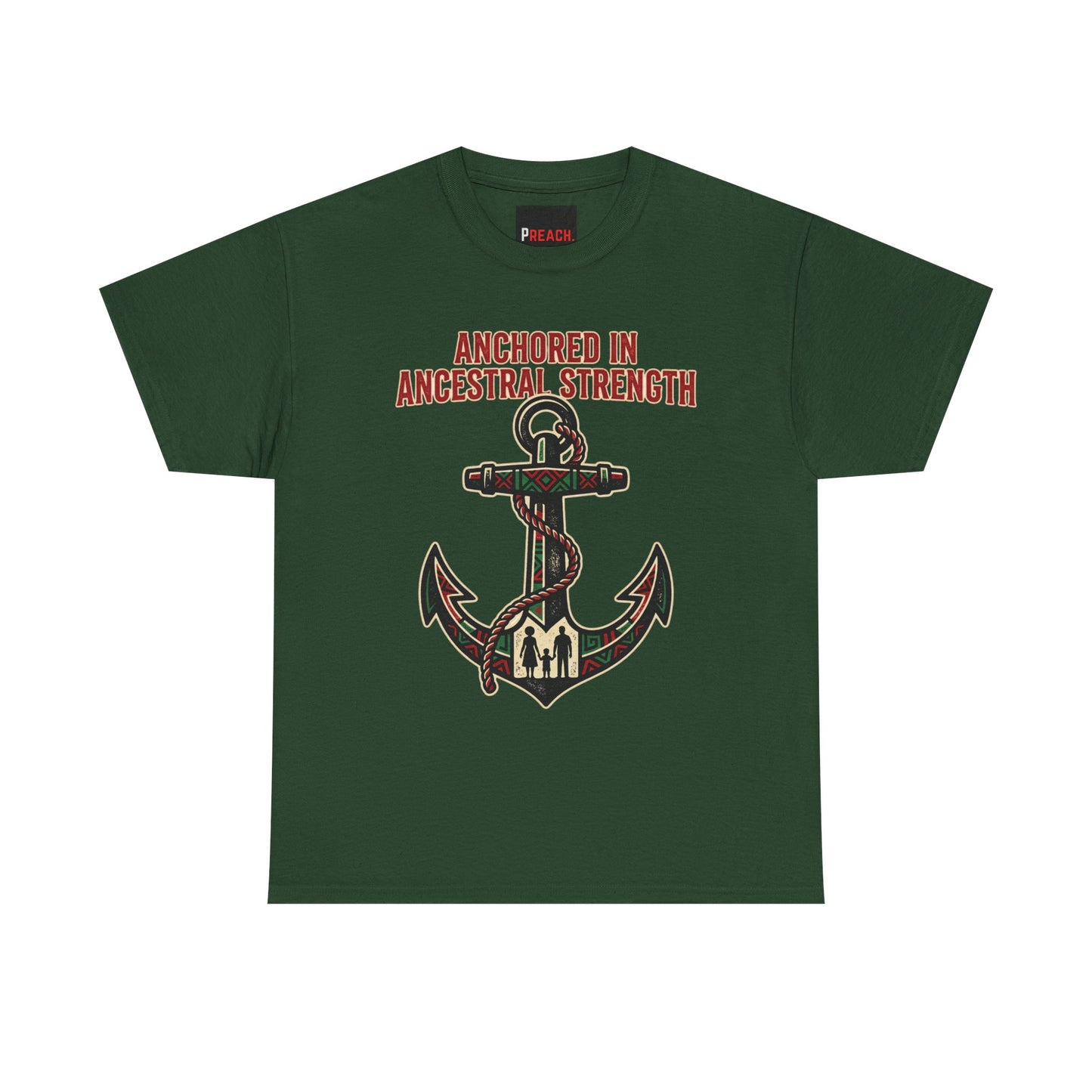 "Anchored in Ancestral Strength" Juneteenth Tee Shirt