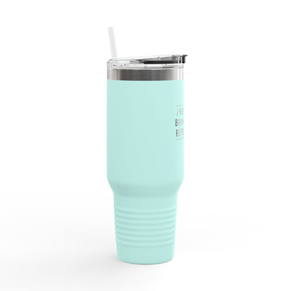Work Hard / Brunch Harder / Repeat & Sip Stainless Steel Tumbler