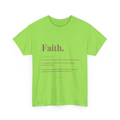 Faith Definition T-Shirt