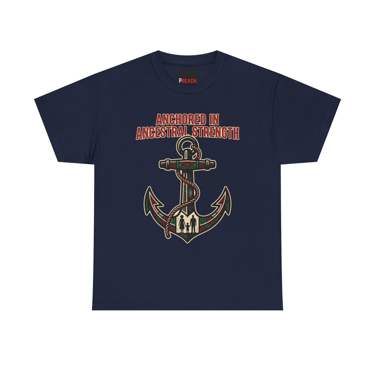 "Anchored in Ancestral Strength" Juneteenth Tee Shirt