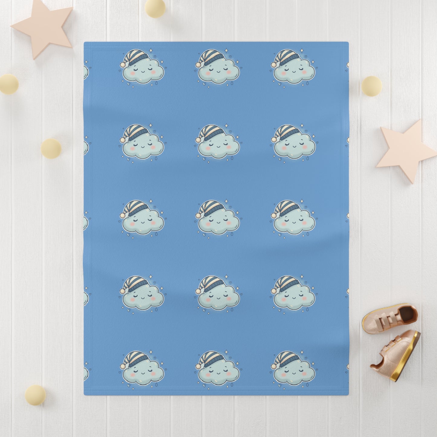 Blue Baby Cloud Blanket