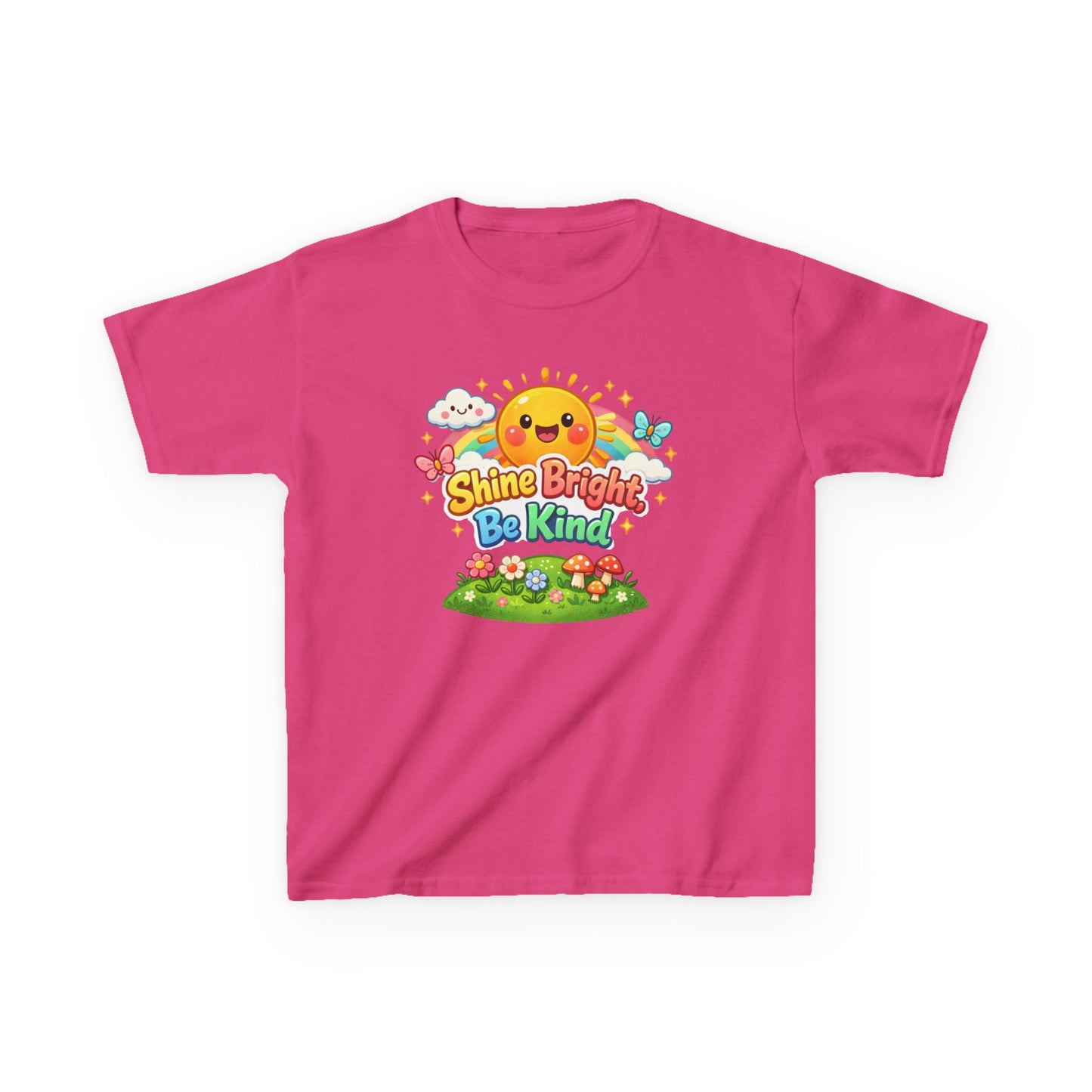 Shine Bright Be Kind Kids Tee Shirt