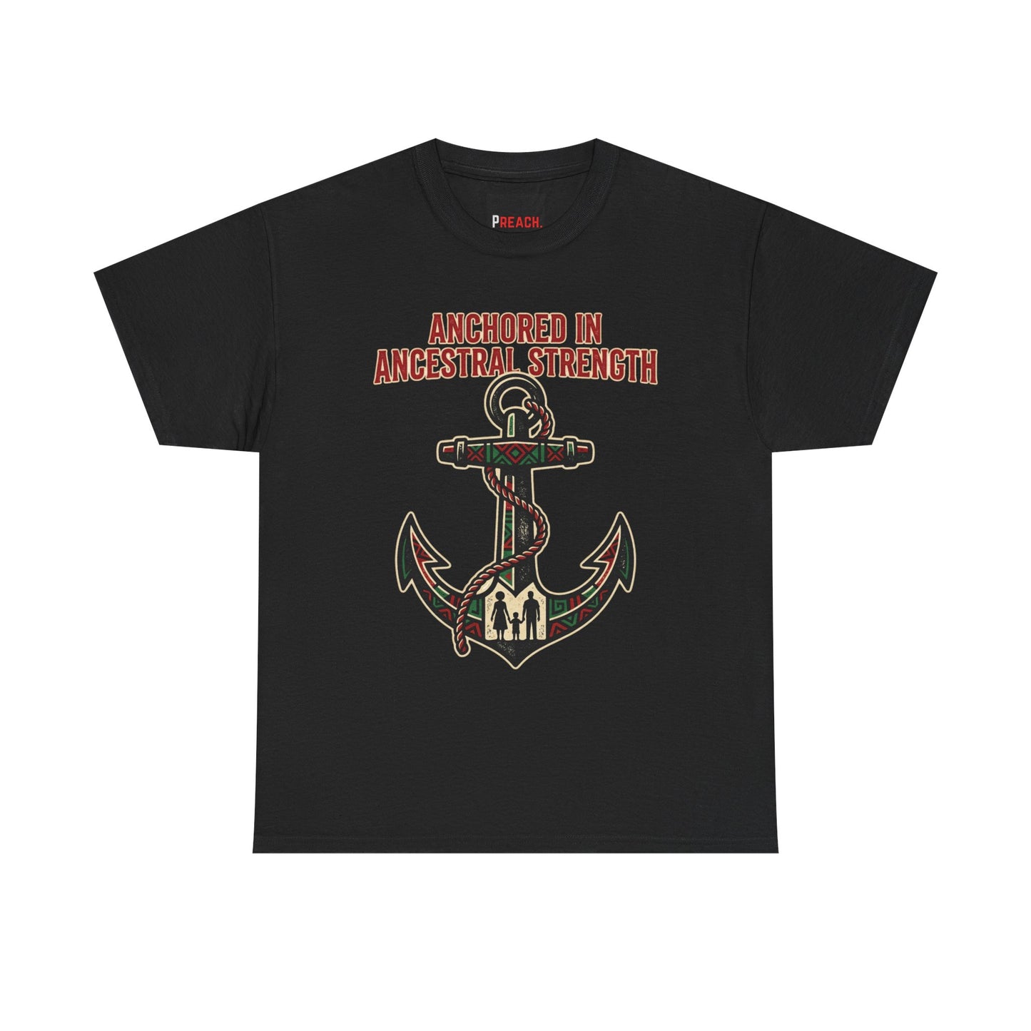 "Anchored in Ancestral Strength" Juneteenth Tee Shirt