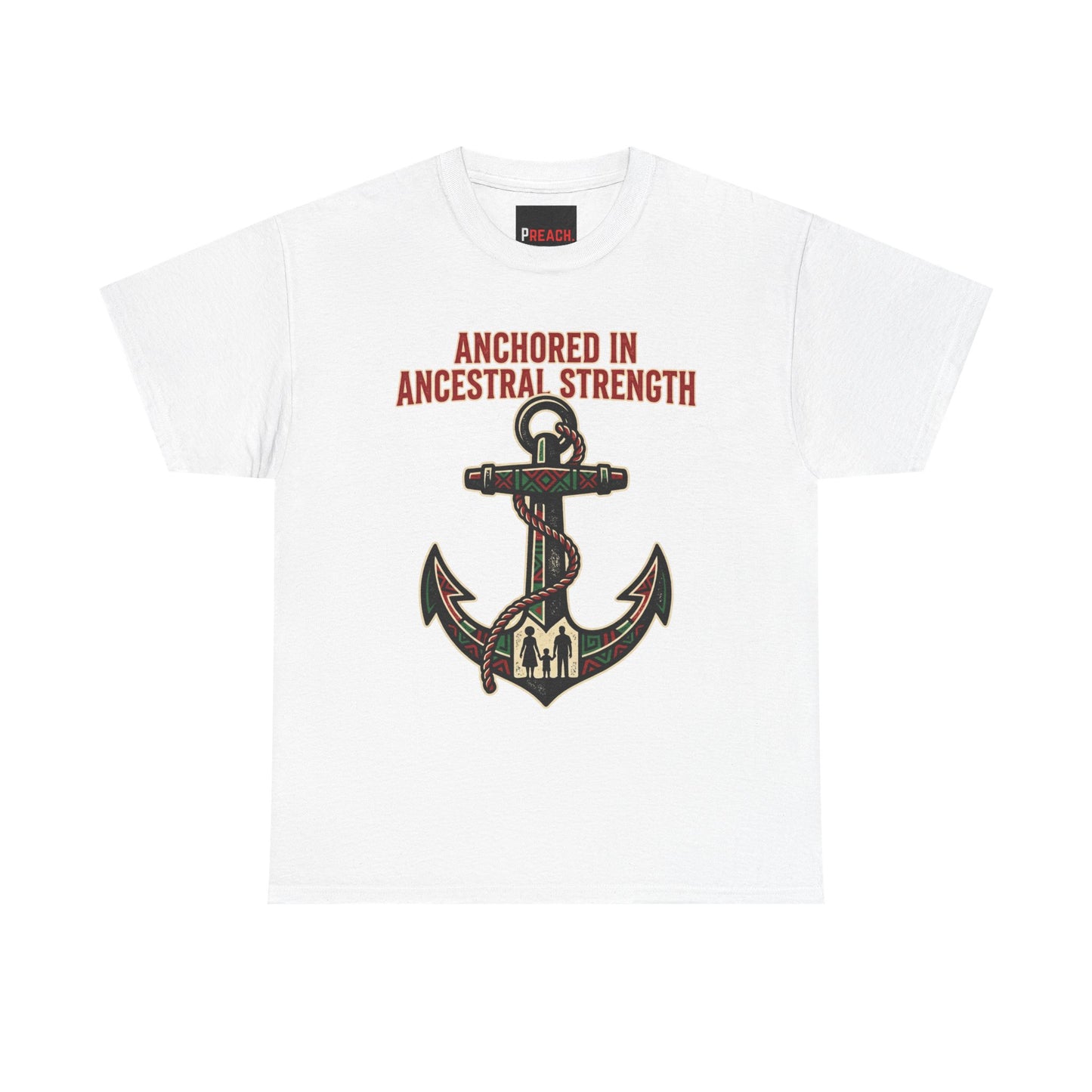 "Anchored in Ancestral Strength" Juneteenth Tee Shirt