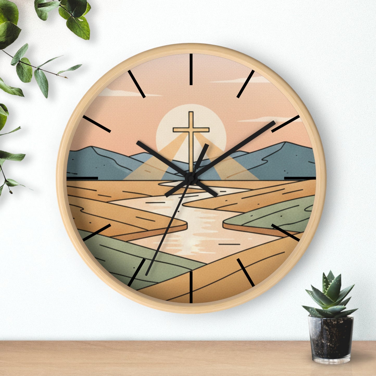 Christian Wall Clock