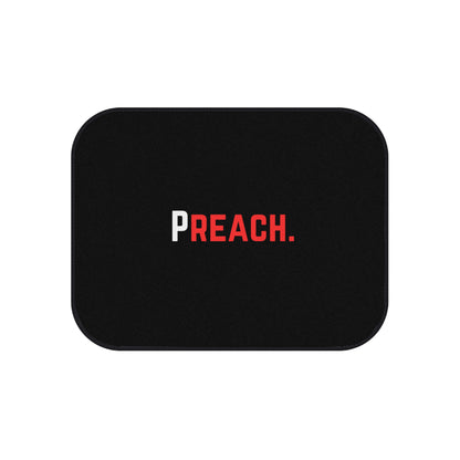 PREACH. Car Mats —  Logo Floor Mat Set (4-Piece)