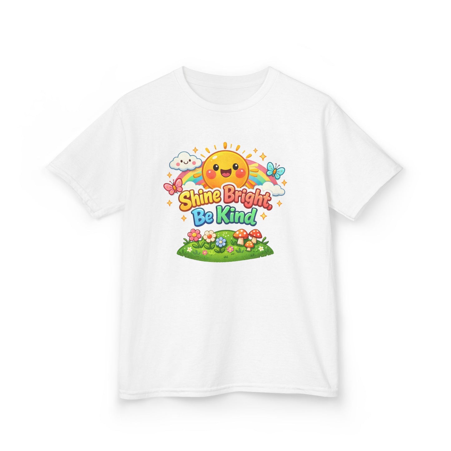 Shine Bright Be Kind Kids Tee Shirt